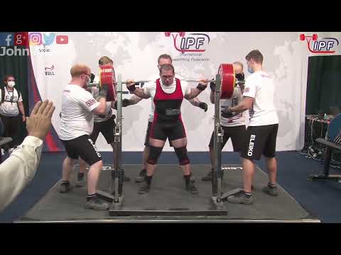 Mattia Perazzuolo - 8° Posto 780kg Totale - Classe 105kg 2021 IPF World Open Classic