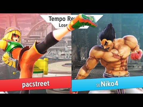 Tempo Revival 55 - pacstreet (Min Min) Vs. SE | Niko4 (Kazuya) - Losers Finals - Smash Ultimate