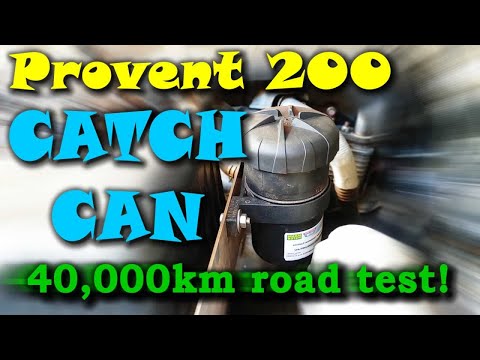 [RESULTS!] Provent 200 Catch Can  - does it stop manifold gunk?? 40,000km road test!