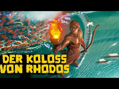 The Colossus of Rhodes - The Seven Wonders of the Ancient World - History and Mythology Illustrated