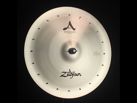 Zildjian 22" A Swish Knocker w/ 20 Rivets - 2450g