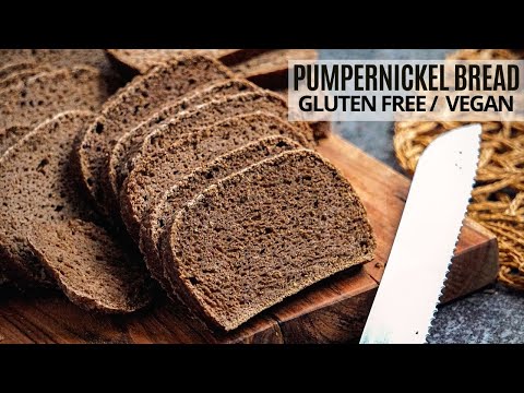 Gluten Free Pumpernickel Bread Recipe (Vegan Pumpernickel Bread Made With Sourdough)
