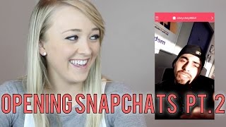 Opening Snapchats 2 | Meghan McCarthy