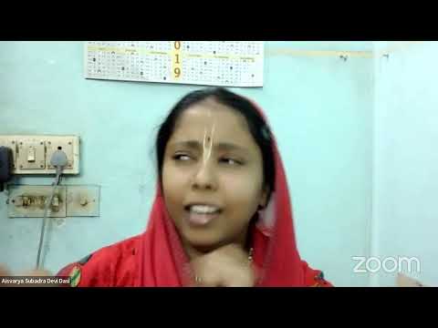 Short Bhagavatam (4.18.27-28) Class By || Aisvarya  Mata Ji || ISKCON Mangalore || 24th NOV 2022