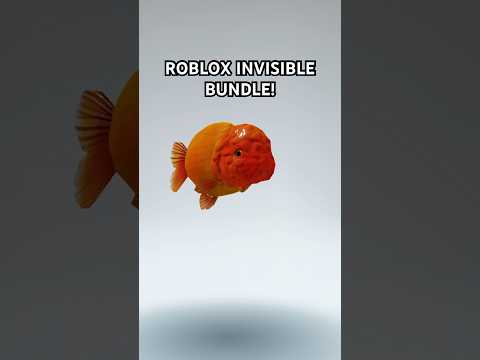 HOW TO GO INVISIBLE ON ROBLOX.. #roblox #shortsvideo #avatar #free #bundle #invisible