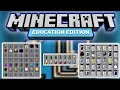 MINECRAFT | How To Get All Items in Minecraft Education Edition | Chemistry Lab | Education Edition