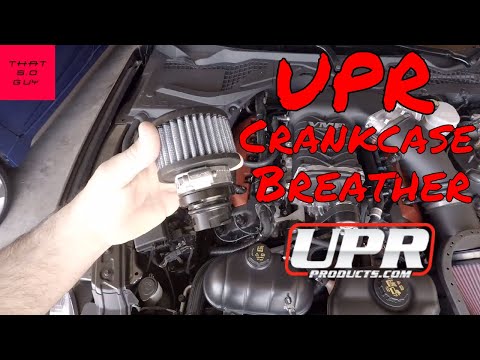 My apologies and UPR Crankcase Breather install