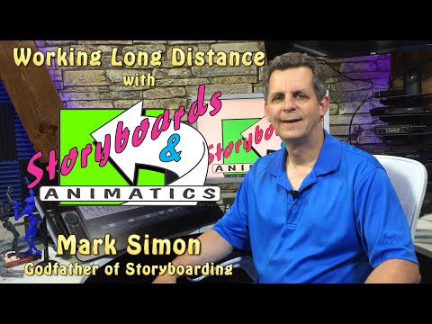 Storyboarding long distance with Mark Simon