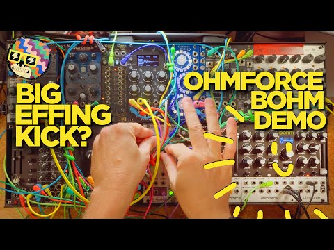 Complete Eurorack TECHNO KICK/performance system: Ohmforce Bohm Demo