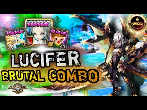 CLEAVE TEAM WITH LUCIFER IN RTA SUMMONERS WAR