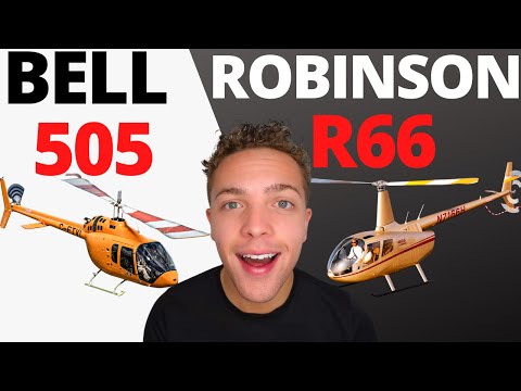 The Bell 505 Jet Ranger X vs. Robinson R66 | An All Out WAR