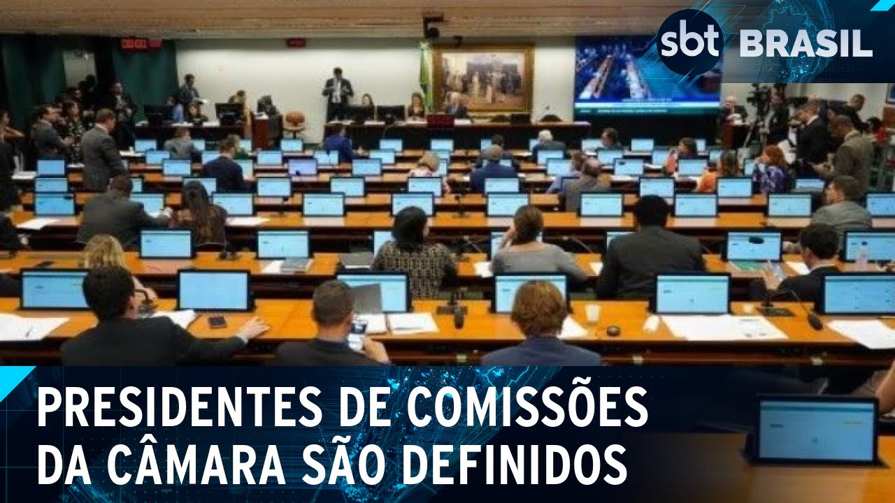Câmara oficializa instalação de comissões permanentes nesta quarta (19) | SBT Brasil (19/03/25)