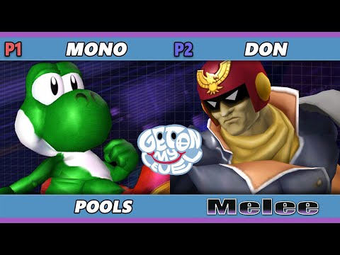 GOML 2023 - Mono (Yoshi) Vs. Don (Captain Falcon) Smash Melee - SSBM