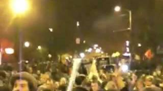 Seattle election night victory celebration Pike & Broadway