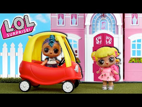 LOL Baby Goldie Runs Away - Barbie Family & Punk Boi Adventures
