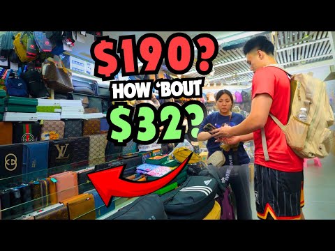 Negotiating in China’s INSANE Luxury Fake Markets