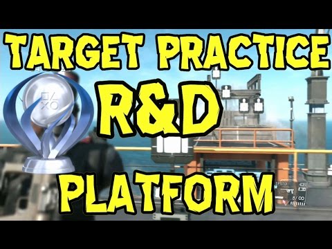 Metal Gear Solid 5 - R&D Platform - Target Practice - All Target Locations