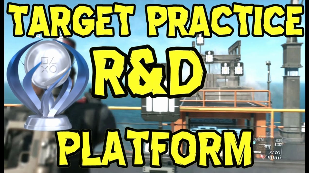 Metal Gear Solid 5 - R&D Platform - Target Practice - All Target Locations