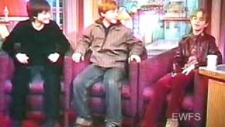 Emma Watson and Rupert Grint on Rosie O'Donnel 2001 video