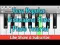 Very Popular Vishwatma Flute Piano Tutorial Must Watch