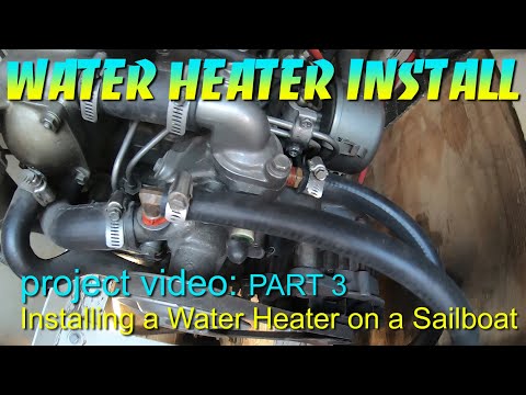 How to Install a Hydronic Water Heater on a Boat with a Diesel Engine