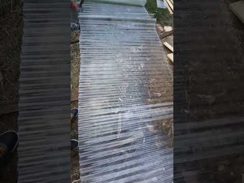 how to install corrugated polycarbonate roofing