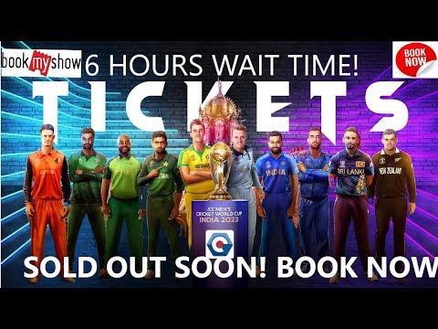 ICC WORLD CUP TICKETS 2023 | HOW TO BOOK TICKETS FOR INDIA MATCHES ONLINE INDVSPAK INDVSAustralia