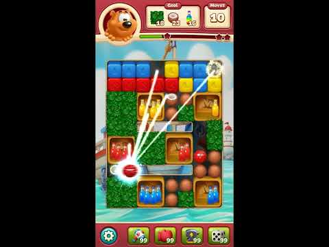 Toon Blast Level 8244 - NO BOOSTERS 🐻🐺🐱 | SKILLGAMING ✔️