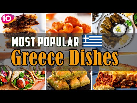 Top 10 Most Popular Foods in Greece, Must Try Greek Dishes & Traditional Cuisine! Athens Street Food