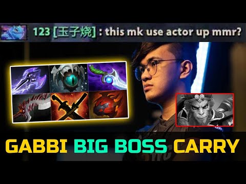 GABBI DESTROYS MONKEY KING - 11KMMR BIG BOSS DOTA 2