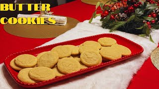 Soft & Chewy Butter Cookies | Easy Homemade Cookie Recipe