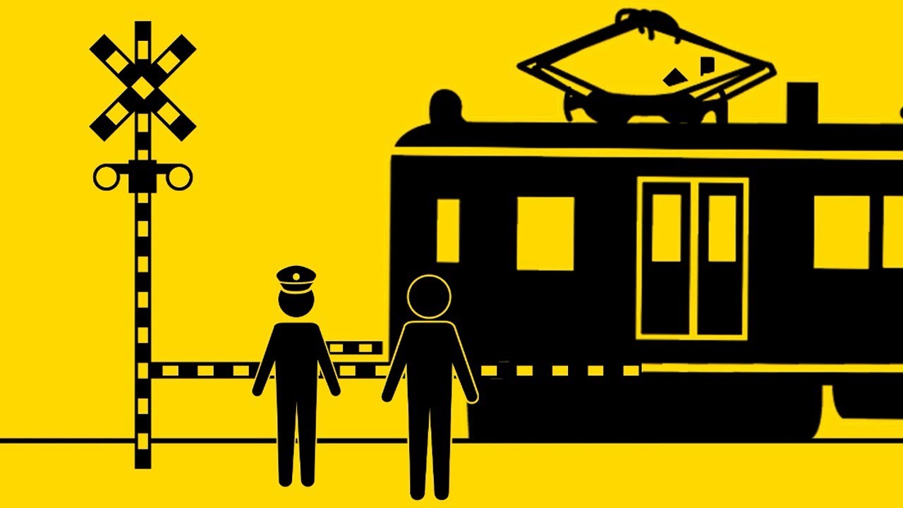 踏み切り 立ち入り禁止 / 踏切 踏みきり ふみきり フミキリ 電車 でんしゃ