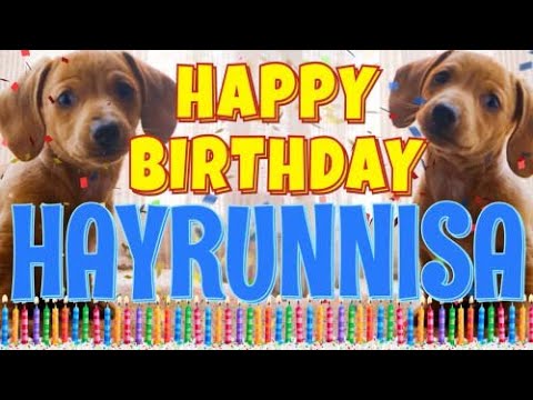 Happy Birthday Hayrunnisa! ( Funny Talking Dogs ) What Is Free On My Birthday