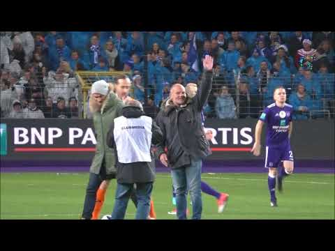 Andonline Anderlecht - Gand Guillaume Gillet and Bertrand Crasson