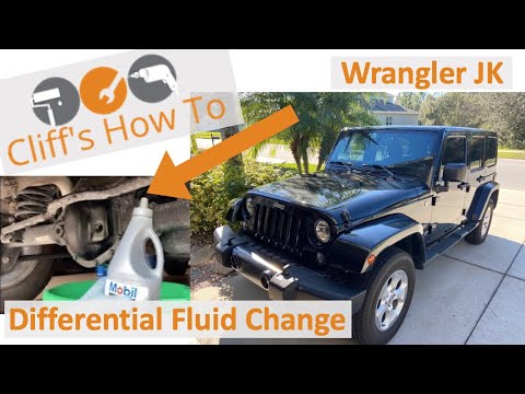 Jeep JK Differential Fluid Change and Lubelocker Gasket Install