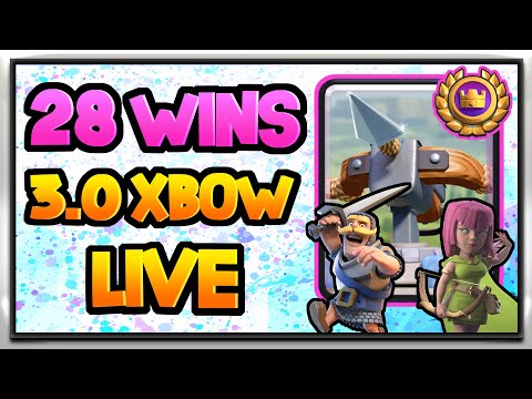 Top 500 Global Tournament Finish with 3.0 Xbow — Clash Royale