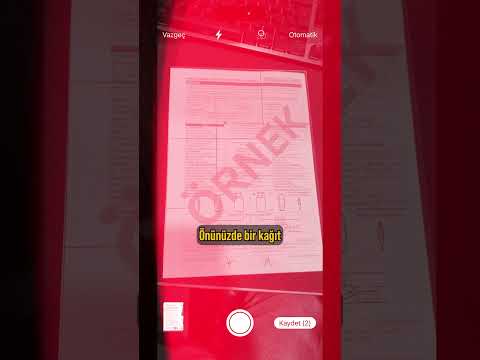 iPhone'larda olan mükemmel PDF özelliği...