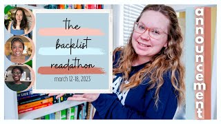 THE 2023 BACKLIST READATHON | march 12-18th + my readathon tbr