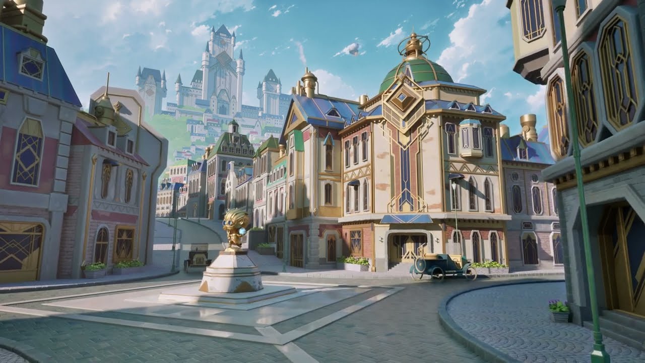 3d environment art portfolio_piltover