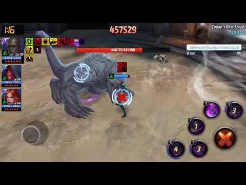 T2 Korath level 70 Extreme alliance battle 770k speed villain