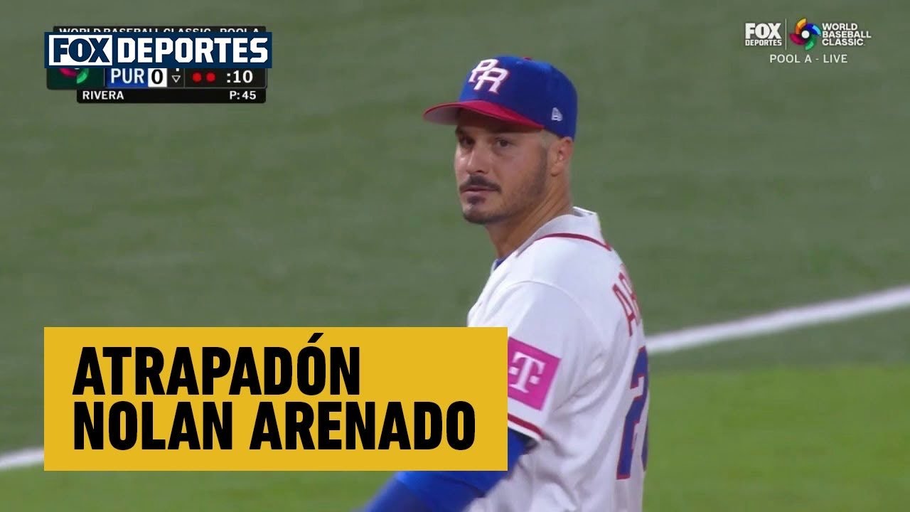 😤 ATRAPADÓN Nolan Arenado | Panamá 0-0 Puerto Rico | WBC 2026
