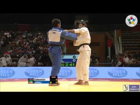 Judo 2013 Grand Prix Abu Dhabi: Gurbanov (AZE) - Jamali (IRI) [-90kg] bronze