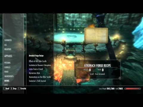 Skyrim Atronach Forge