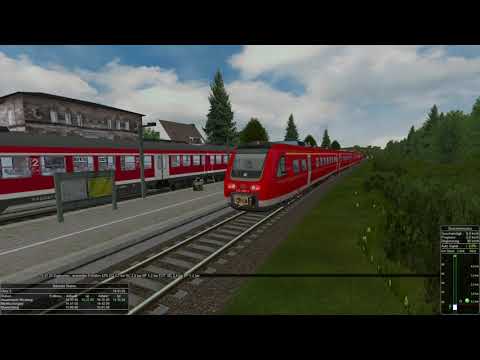 Open Rails - Pro Train 15 Deluxe Neuenmarkt - Hof BR612 MSTS