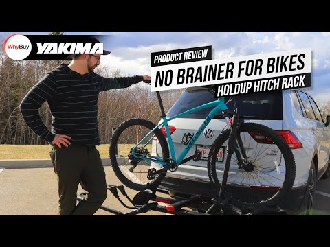 Avoid scratching your mountain bike with the Yakima SUV hitch rack