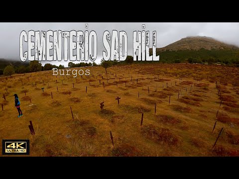 Cementerio Sad Hill con lluvia. Contreras, Burgos