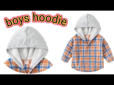 baby boy hoodie shirt cutting and stitching | how to make baby hoodie @Punjabstitchingstyle108
