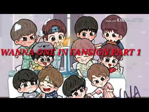 WANNA ONE IN FANSIGN PART 1