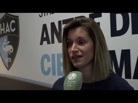 Féminines / Avant HAC - Arras, interview de Margaux Huaumé-Danet