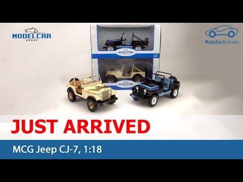 MCG - 1:18 Jeep CJ-7